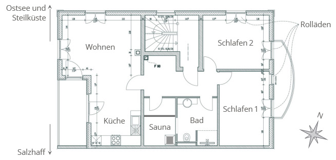 Haus Luv: StrandQuartier Rerik, Grundriss
